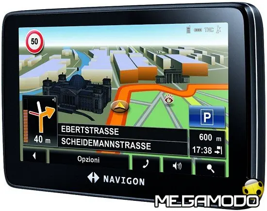 Aggiornamento software per Navigon 8110, 7210 12xx e 22xx 