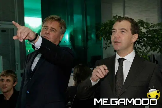 Il Presidente russo Dmitry Medvedev ospite di Kaspersky Lab