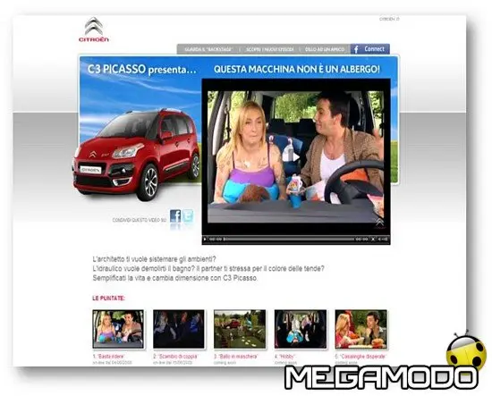 Una sitcom sul web per promuovere la nuova C3 Picasso