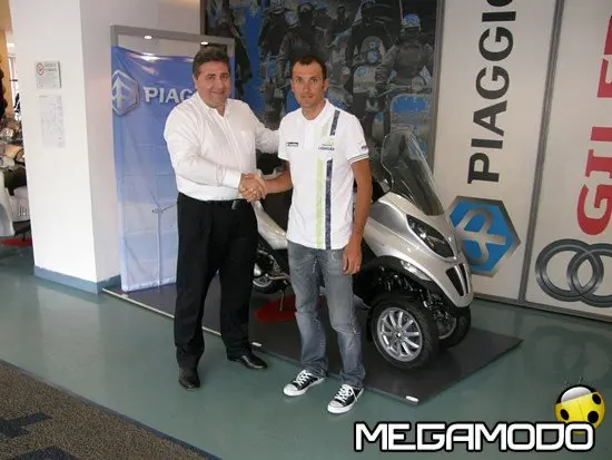 Ivan Basso sceglie Piaggio MP3 250 i.e.