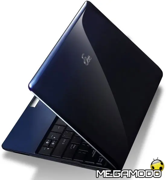 Nuovi Asus Eee PC Seashell 1008H, 1005HA e 1101HA