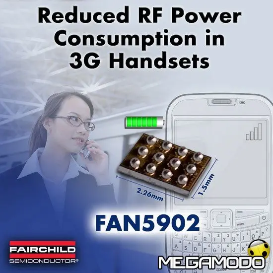 Fairchild prolunga l'autonomia dei cellulari 3G