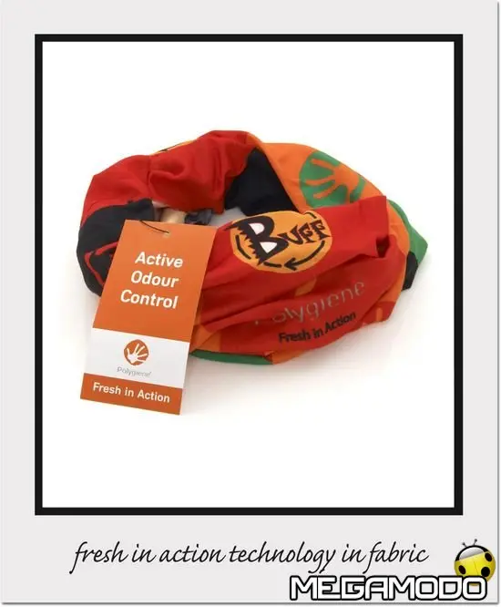 Buff con tecnologia antibatterica Polygiene Active Odour Control