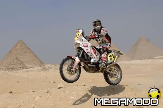 Aprilia RXV 4.5 al via della Dakar 2010, scatta la sfida italiana