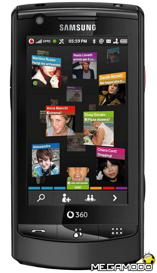 Vodafone 360 Samsung M1