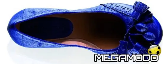 Moreschi, le nuove ballerine in nappa e camoscio