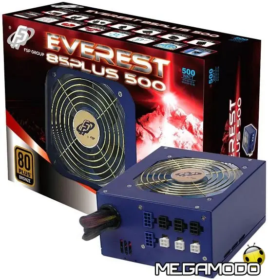 FSP Everest 85Plus con potenze da 500W a 800W