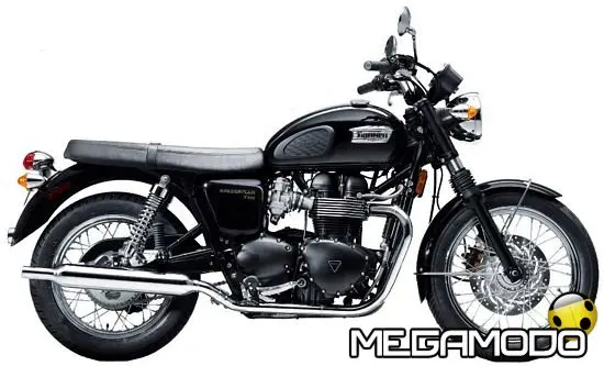 Nuova Triumph T100 SE, all Black