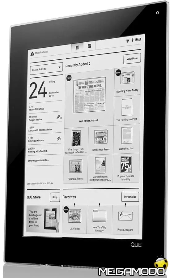 QUE Mail e QUE Calendar per QUE proReader