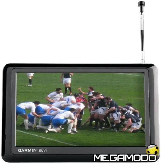 Garmin nüvi 1490TV, navigazione e televisione