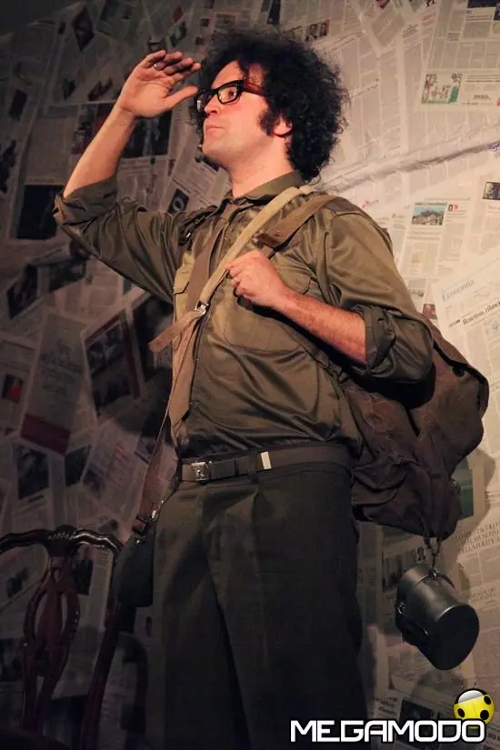 Simone Cristicchi autore al N'Importe Quoi