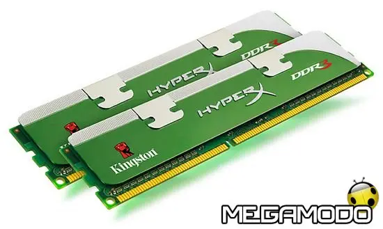 Kingston LoVo HyperX DDR3, nuove memorie