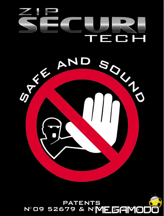 Zip Securi Tech, la cerniera a prova di ladro