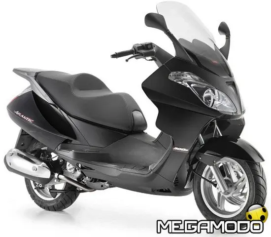 Aprilia Atlantic 300, inedita e moderna motorizzazione