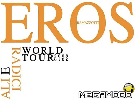 Eros Ramazzotti torna sui palchi italiani