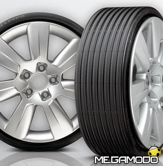 Vredestein Space Master, rivoluzionaria ruota di scorta ripiegabile