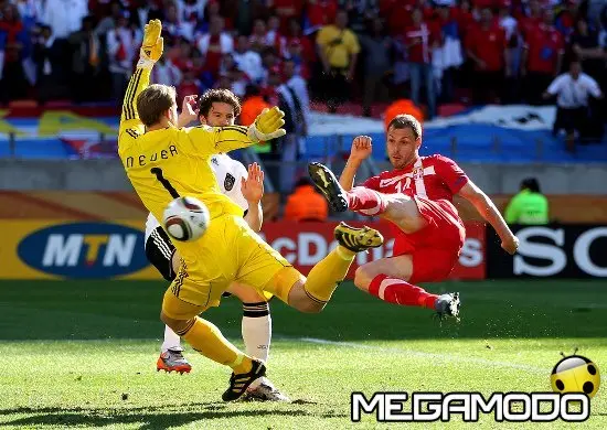 Gran colpo della Serbia, Germania battuta