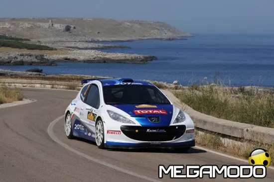 Peugeot in Salento conclude al terzo posto 