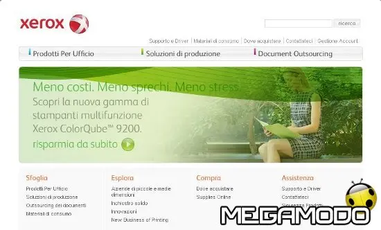 L'Interactive Buyers’ Guide di Xerox