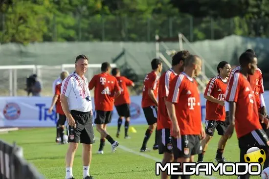 Il Bayern in ritiro a Riva del Garda