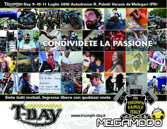 Semaforo verde per il 12° Triumph Day