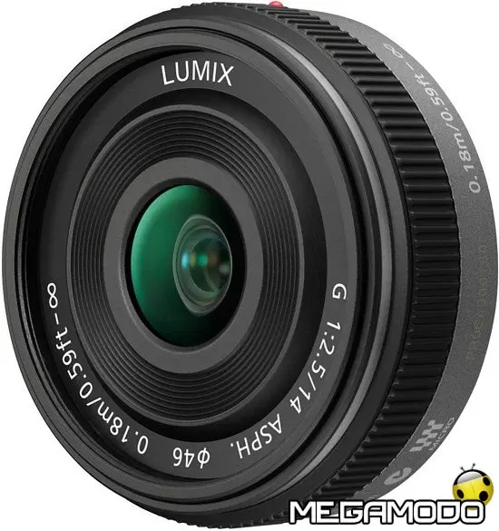 Lumix G 14mm / F2.5 ASPH (H-H014), obiettivo a lunghezza focale singola