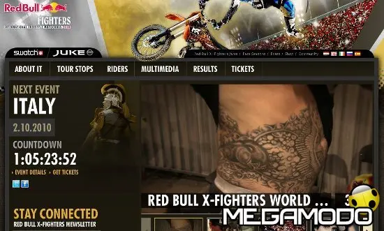 Nissan Juke al Red Bull X-Fighters World Tour