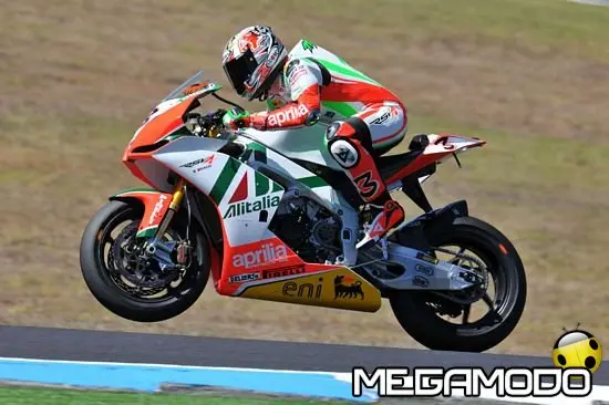 L'Aprilia Alitalia RSV4 SBK di Max Biaggi all'asta