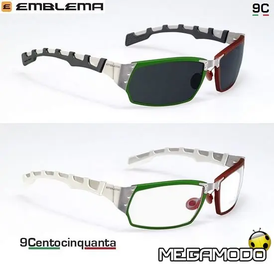 Emblema 9Centocinquanta Made in Italy Tricolore  