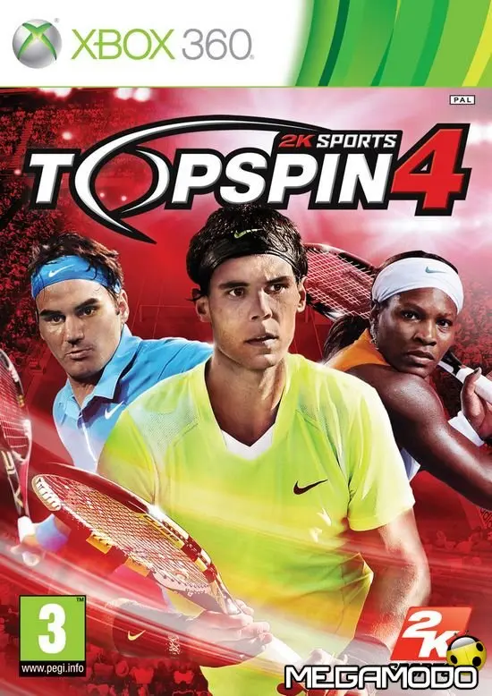 Top Spin 4 per Xbox 360, Playstation 3 e Wii
