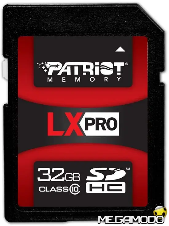 Patriot Memory presenta le nuove SDHC LX PRO
