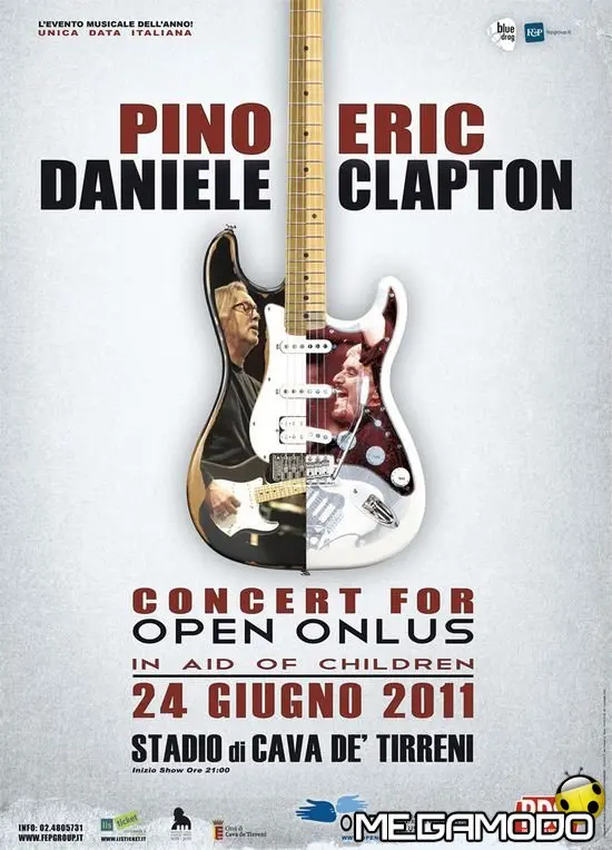 Pino Daniele & Eric Clapton, il superconcerto