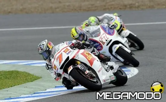 Moto Gp Jerez, Simoncelli cade quando è al comando mentre Aoyama finisce quarto