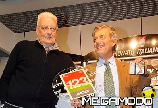 CIV Monza, la visita di Agostini durante le prove libere