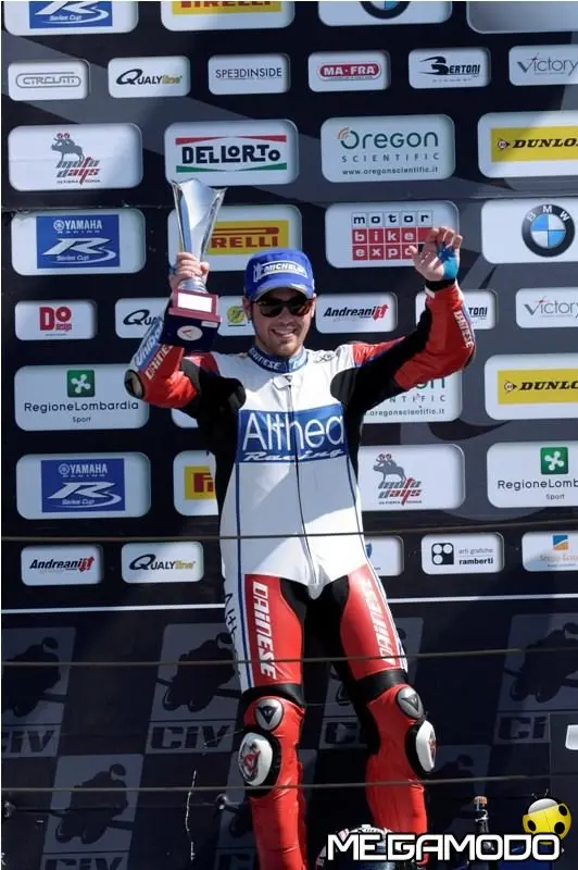Sandi e il Team Althea sul podio della Superbike a Misano
