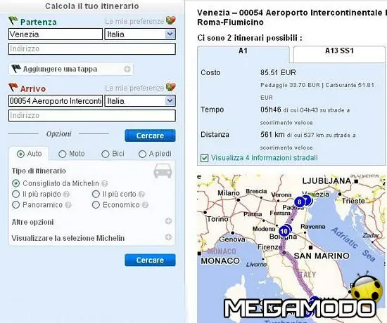 ViaMichelin.it, viaggiare con meno stress e risparmio di carburante