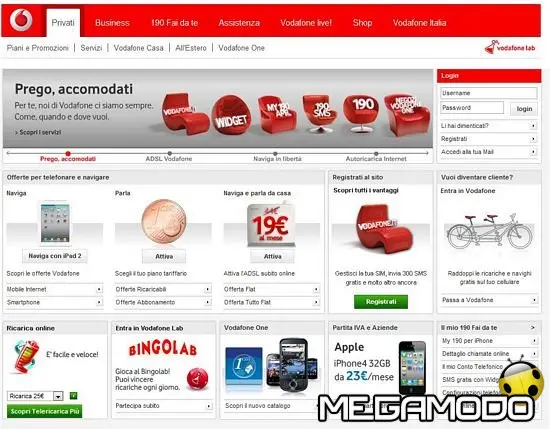 Vodafone, al via internet in mobilità a oltre 40 mega