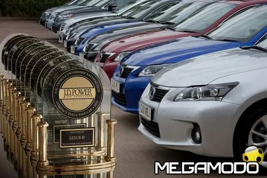 Lexus in testa alle classifiche della J.D. Power and Associates 2011