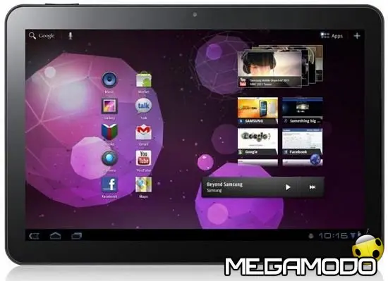 Samsung Galaxy Tab 10.1 Limited Edition, esclusiva Vodafone