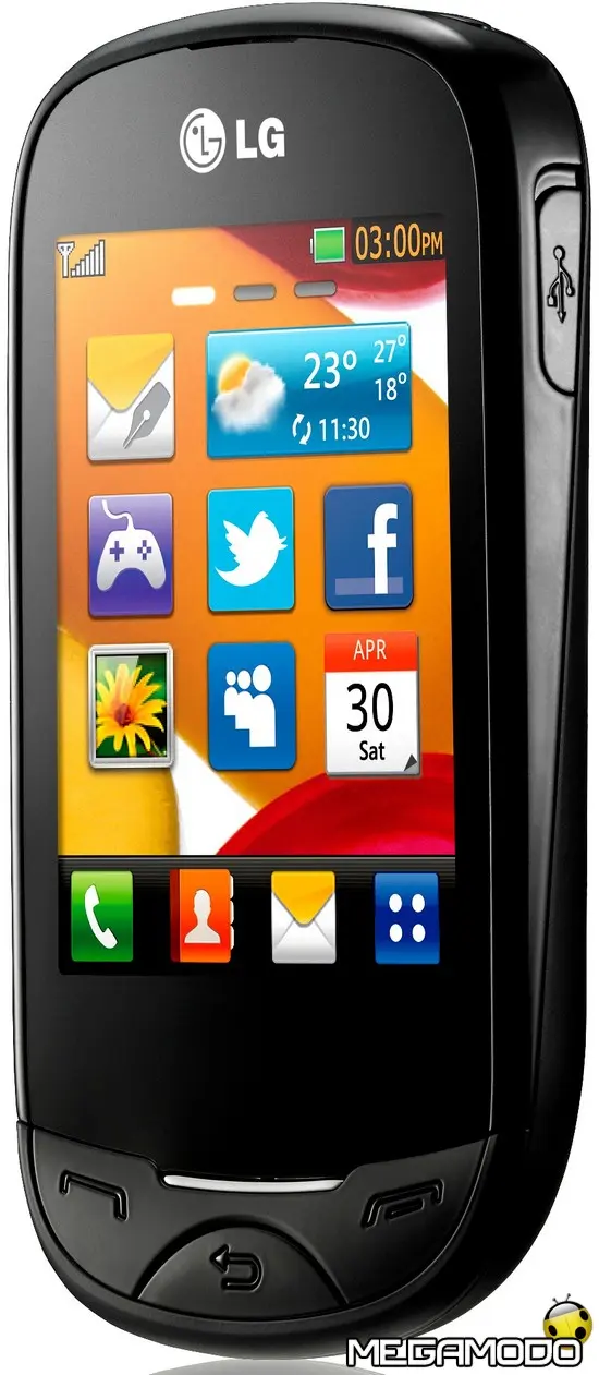 LG Ego T500, l'anima più vivace del touch