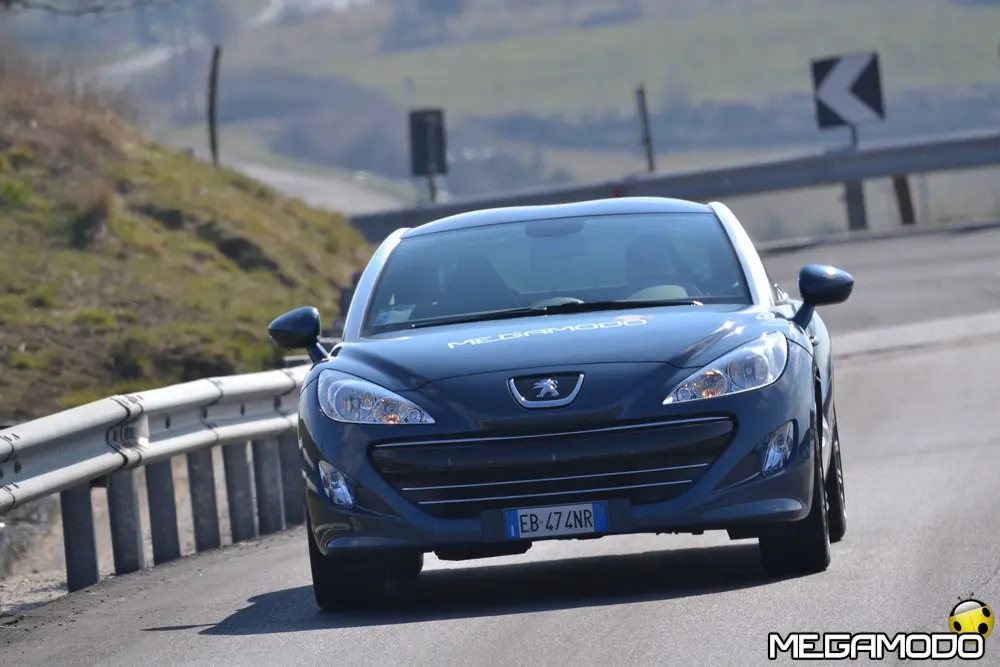Peugeot RCZ, prova su strada