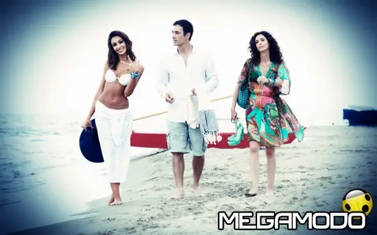 Raoul Bova, Teresa Mannino e Madalina Ghenea per 3