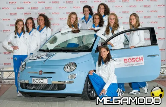 Le Farfalle Azzurre provano il sistema Start/Stop di Bosch 