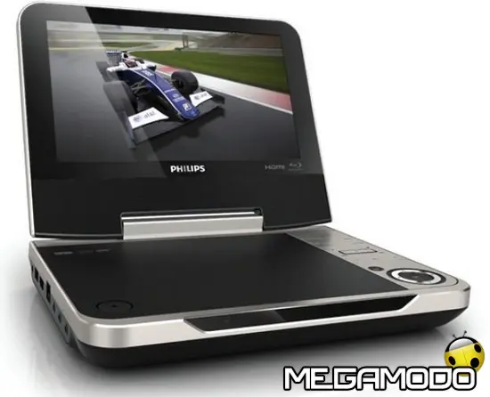 Nuovo lettore Blu-ray portatile di Philips