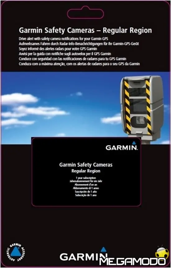 Gli autovelox di Garmin viaggiano su retail card per gli spostamenti in tutta sicurezza