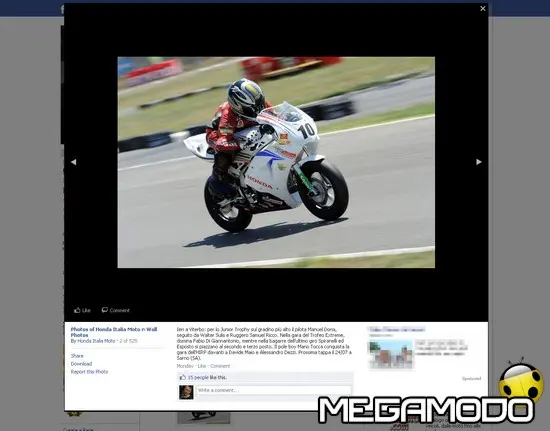 Honda Italia su Facebook, 10.000 fan in pochi mesi