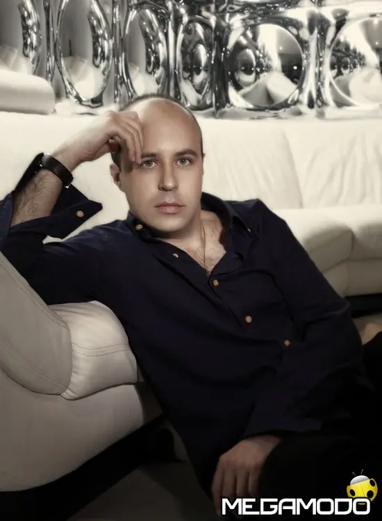 Nazzareno Carusi e Vittorio Sgarbi in "Discorso a due" 