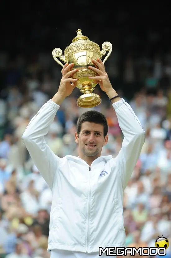 Novak Djokovic e Sergio Tacchini sul tetto del mondo