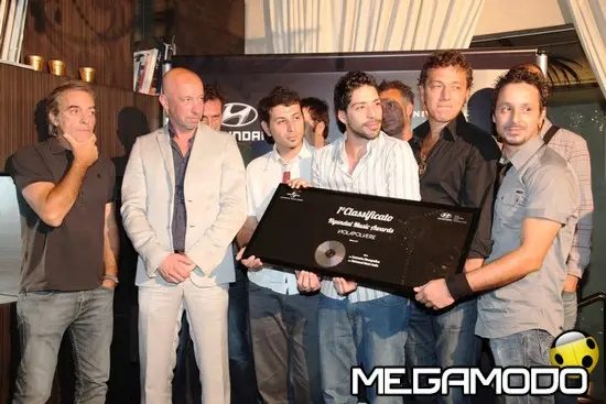 Premiazione Hyundai Music Awards 2011, Vialapolvere il gruppo che ha trionfato