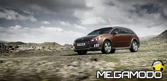 Peugeot 508 RXH, il nuovo ibrido diesel